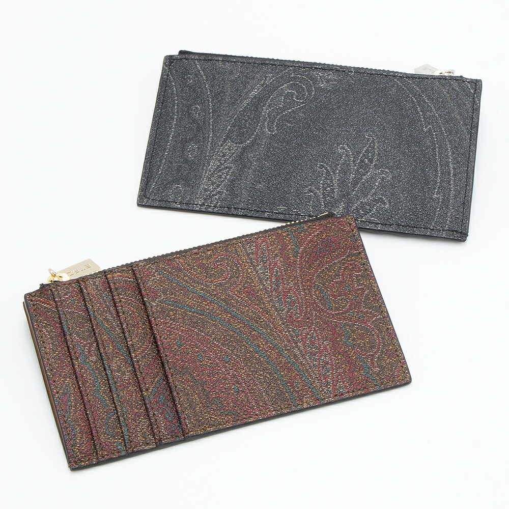 楽天市場】エトロ ETRO カードケース フラグメントケース ペイズリー