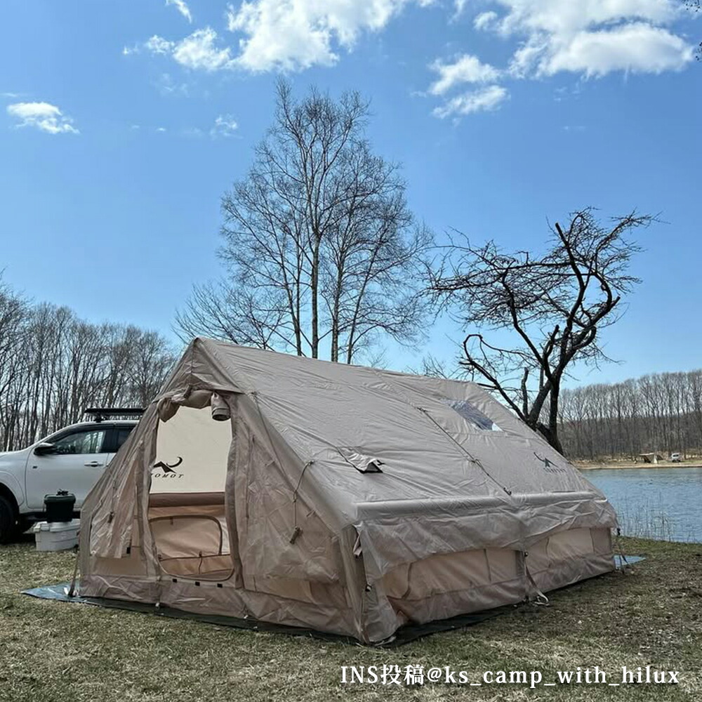 tomount エアーテント 3m x 4m 12.0 試し張りのみ tomount エアー