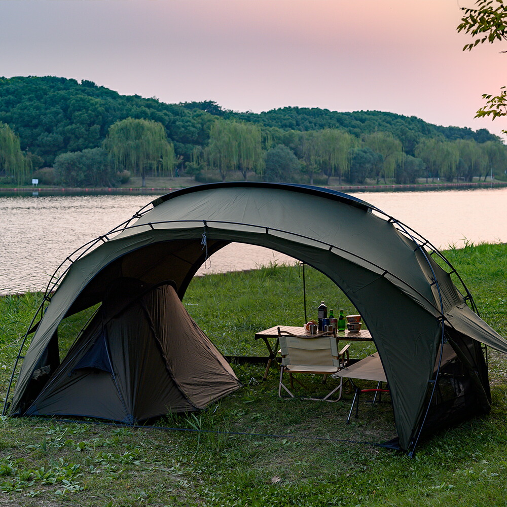 楽天市場】【TOMOUNT公式】TOMOUNT ドームテント TC ドームシェルター