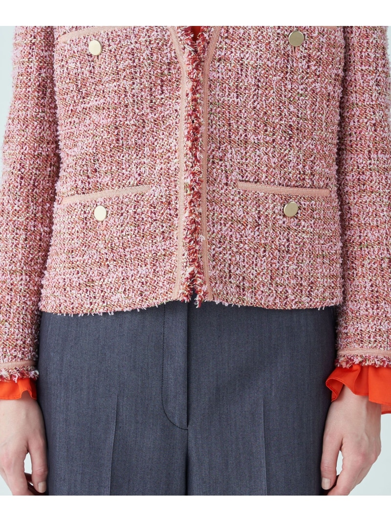 楽天市場】【SALE／40%OFF】スラリットヤーンツイード Vカラー