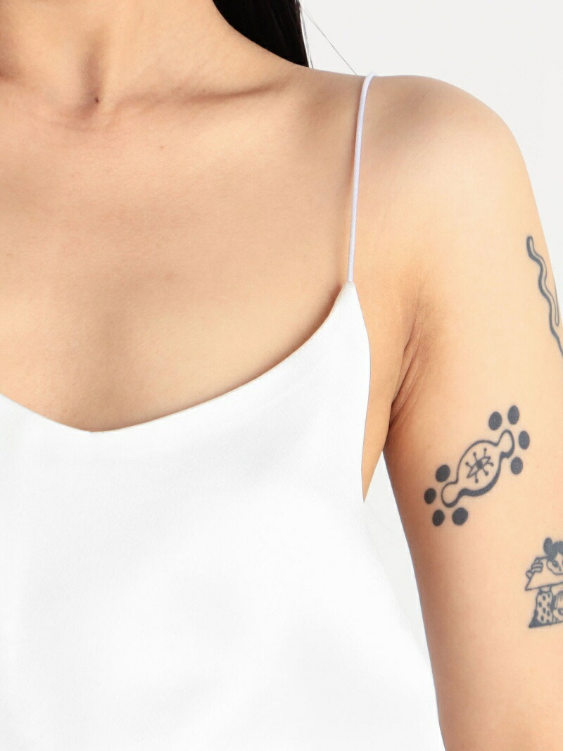 楽天市場】【SALE／50%OFF】アセテート ハンマーサテンキャミソール