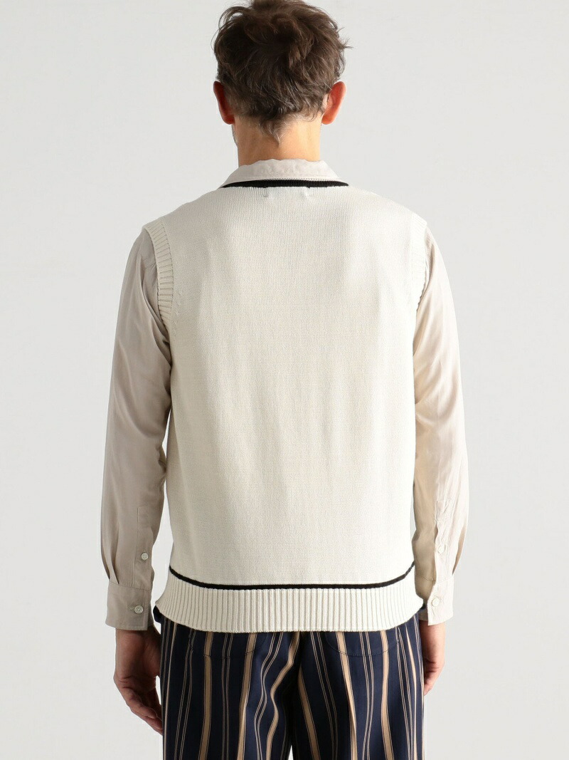 楽天市場】【SALE／50%OFF】オーガニックコットン チルデンベスト NAVY