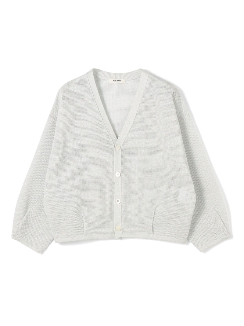 楽天市場】【SALE／40%OFF】コットンメッシュ Vネックカーディガン