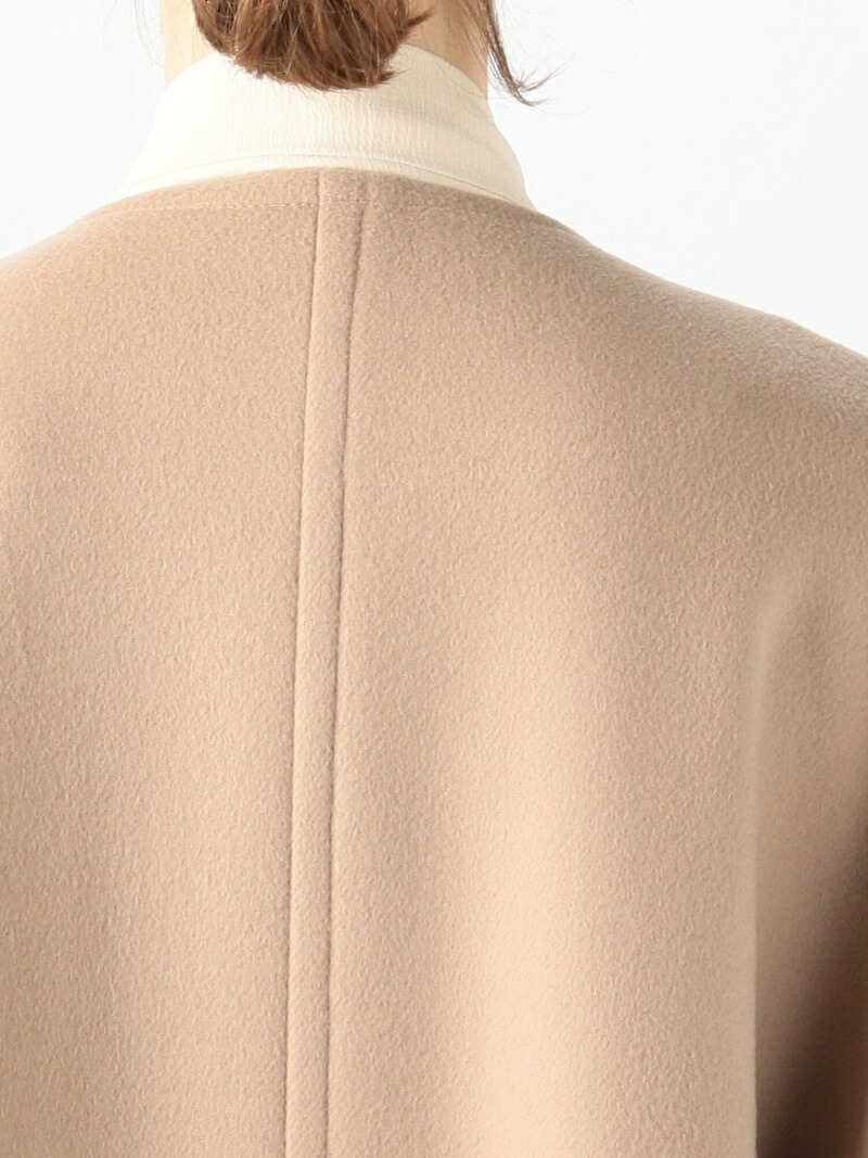 楽天市場】【SALE／30%OFF】ウールダブルフェイス ノーカラーコート