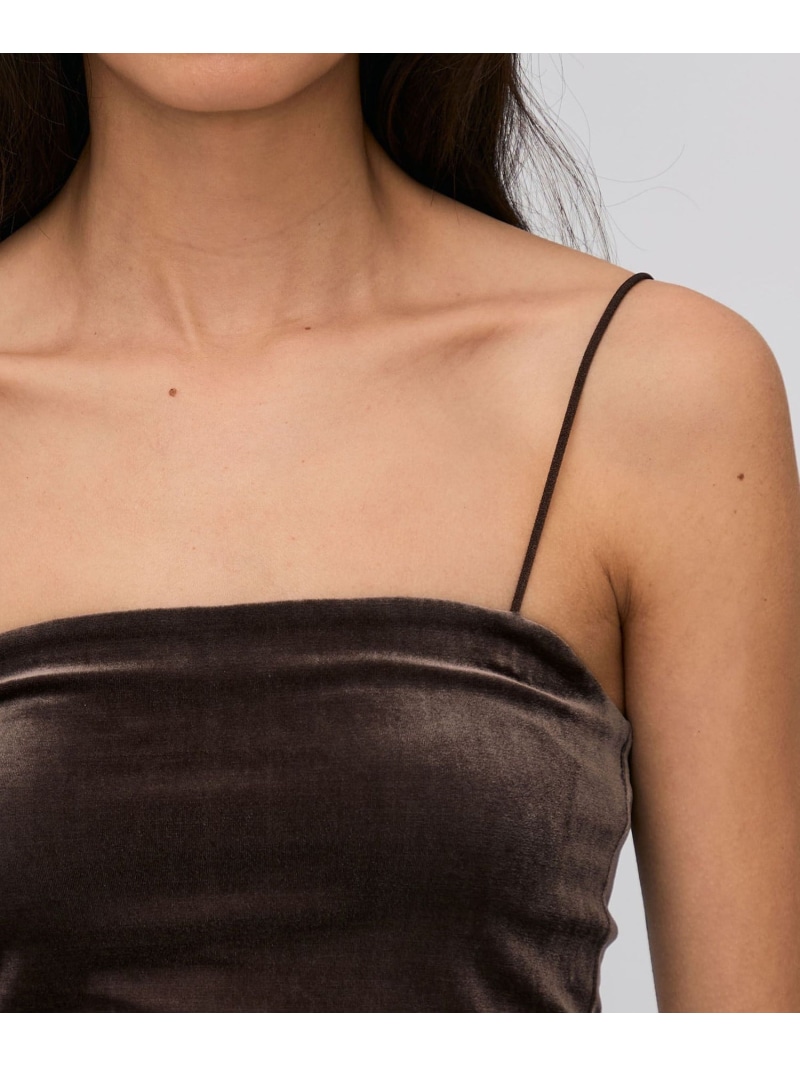 楽天市場】inner piece ベロアジャージー カップインキャミソール