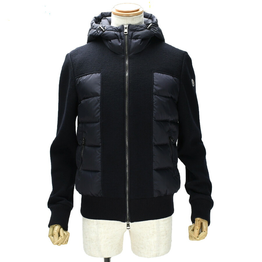 楽天市場】モンクレール MONCLER ダウンニット ジャケット