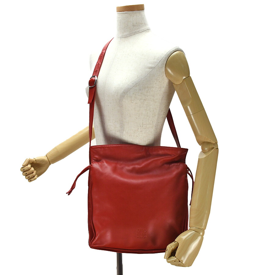 楽天市場】LOEWE ロエベ アナグラム 巾着 ショルダーバッグ 斜め掛け