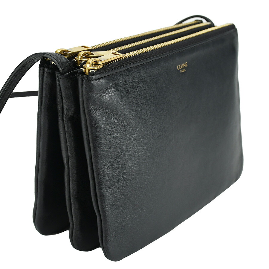 楽天市場】セリーヌ CELINE トリオ スモール TRIO ショルダーバッグ