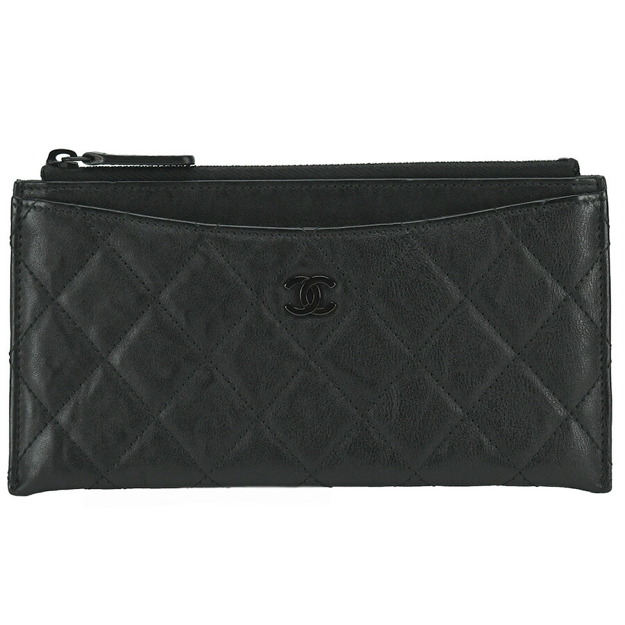 楽天市場】シャネル CHANEL ポーチ マトラッセ 財布 A84107 レザー