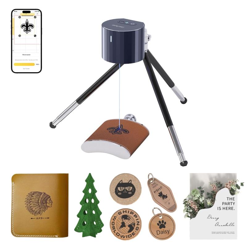 楽天市場】Laserpecker pro レーザー彫刻機 折り畳み式 小型 レーザー