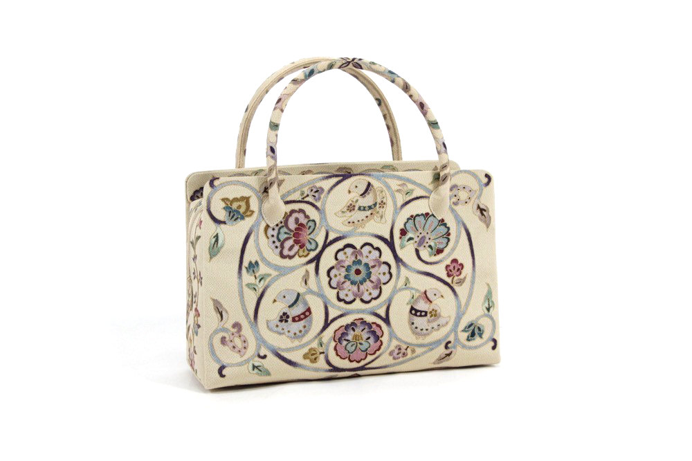 楽天市場】岡重謹製 利休バッグ お茶席バッグ 正絹友禅バッグ 女性用