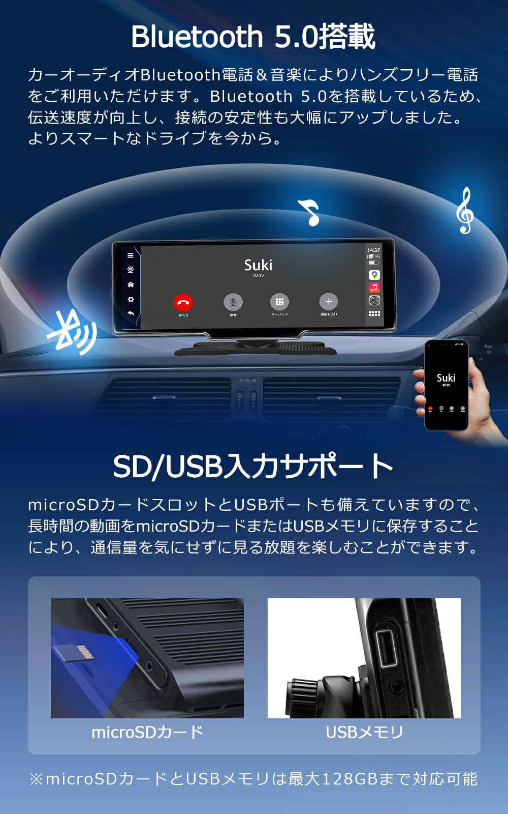 Kasvar 10.26インチ ディスプレイ 純黒クリアフィルム付き Amazon