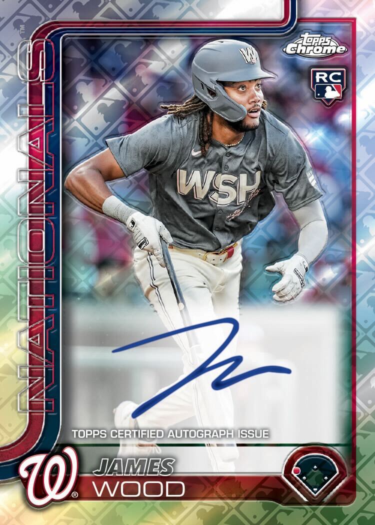 楽天市場】2025 Topps Chrome Baseball - LOGOFRACTOR MEGA クローム