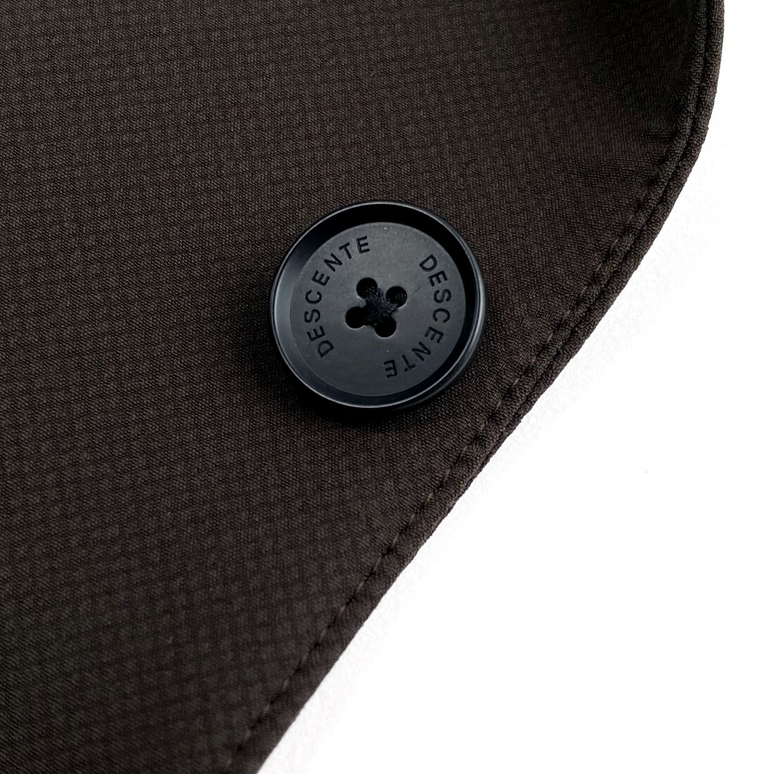 小訳 デサント ストレッチスーツ 撥水加工 茶 ブラウン A7