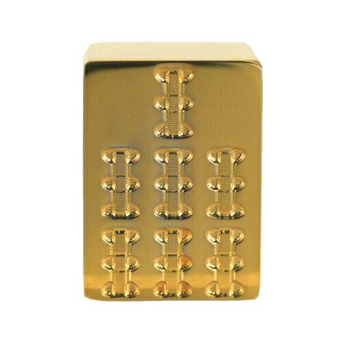 楽天市場】極 金の牌 24金メッキ 麻雀牌 数牌1牌 麻雀牌 高級 麻雀