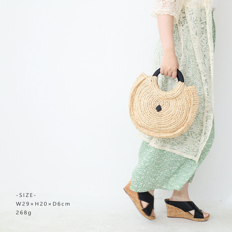 楽天市場】クレドラン かごバッグ CLEDRAN HAND&WORKS ROUND HANDLE