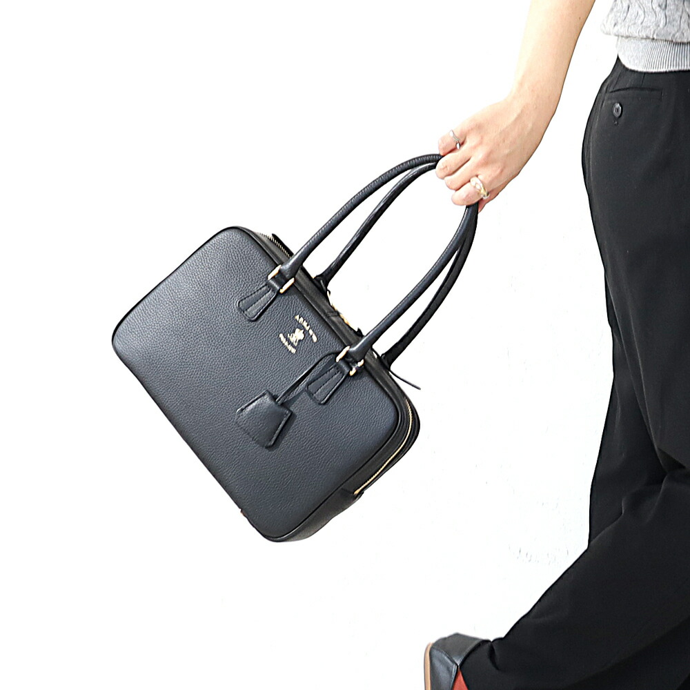 楽天市場】A.D.M.J. 牛革 ボストンバッグ トート ハンドバッグ 28cm