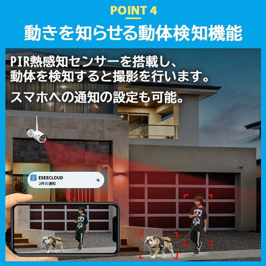 楽天市場】☆楽天1位☆ 防犯カメラ 屋外 野外 家庭用 家庭用屋外 最大