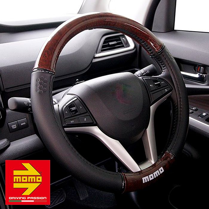 楽天市場】momo ステアリング ウッドの通販