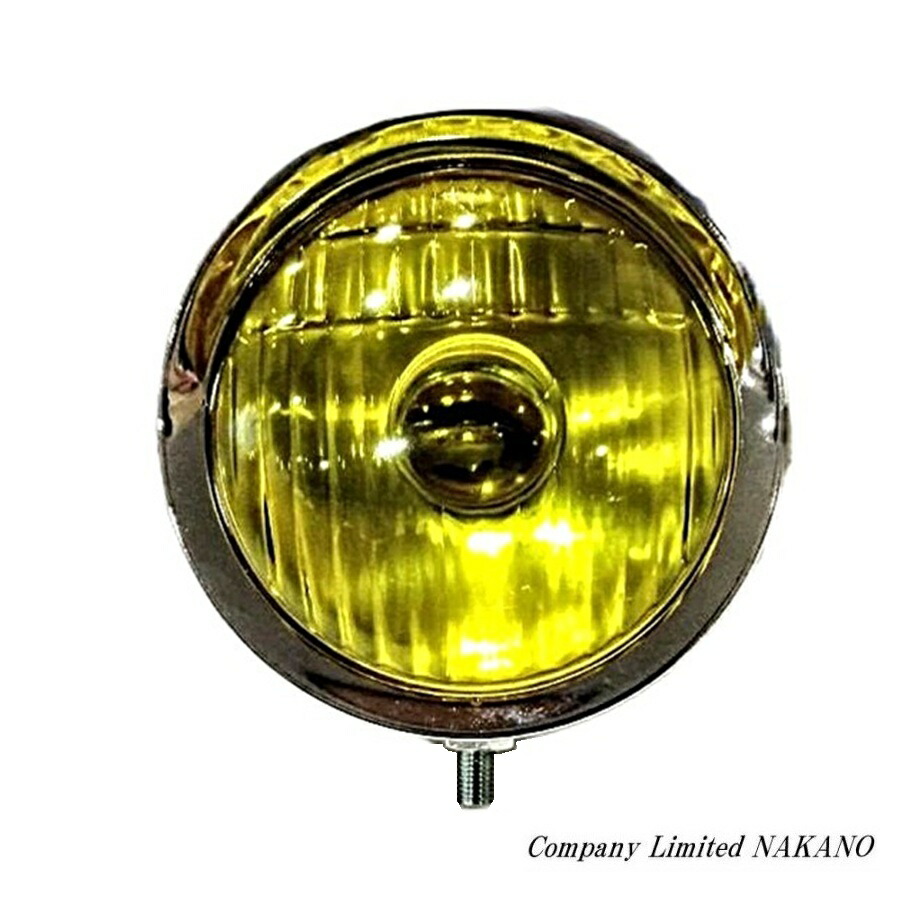 楽天市場】トラック用 丸型 フォグランプ イエロー 4”1/2インチ 24V35W