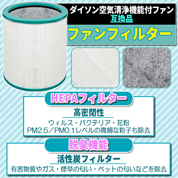 楽天市場】ダイソン 交換フィルター TP00 TP02 TP03 BP01 AM11 Pure