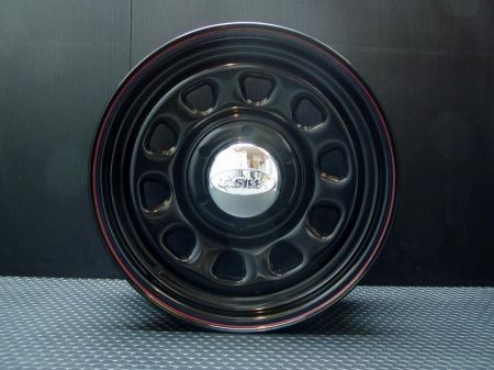 楽天市場】200系 ハイエース T.S.W DAYTONA デイトナ ［BLACK］ 16X7