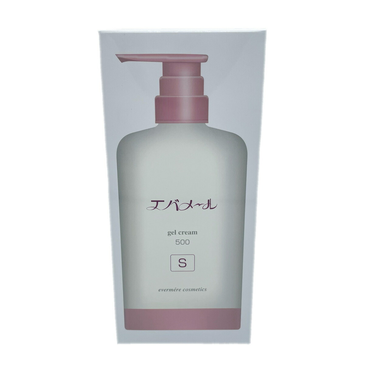 楽天市場】エバメール ゲルクリーム ポンプ500(S)・詰替500(S) セット