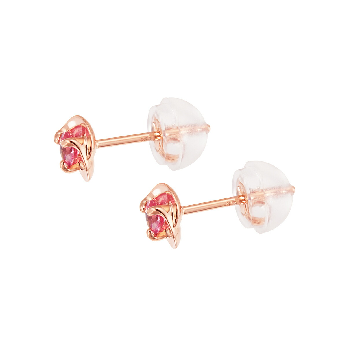 楽天市場】K18ピンクゴールドピンクスピネルピアス : ジュエリーツツミ