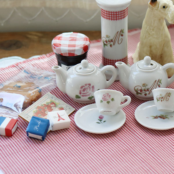 楽天市場】マニーローズ 磁器プティ・マニー・ディネット（ミニチュア