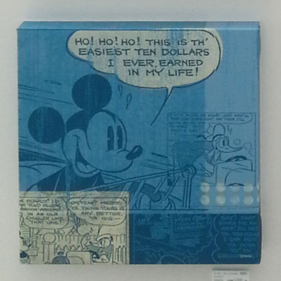 楽天市場】アートパネル ディズニー ミッキー 【レトロ1】 40角