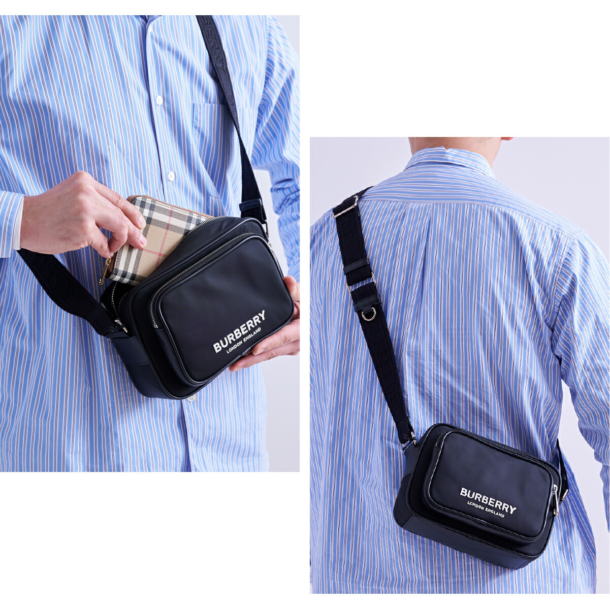 楽天市場】BURBERRY バーバリー バッグ ショルダーバッグ 8049094