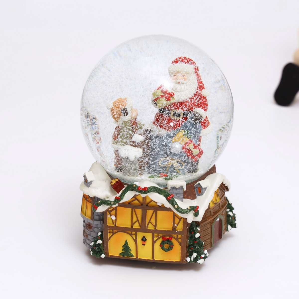 楽天市場】スノードーム クリスマス スノードーム オルゴール