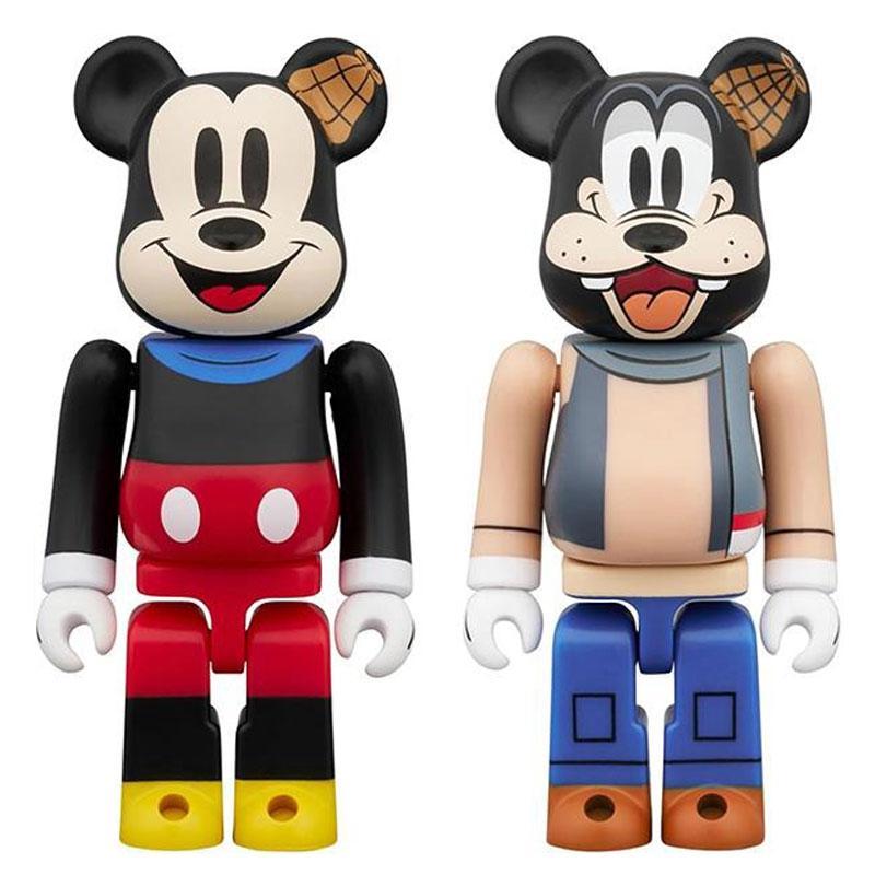 楽天市場】ディズニー ベアブリック ミッキーマウス＆グーフィー