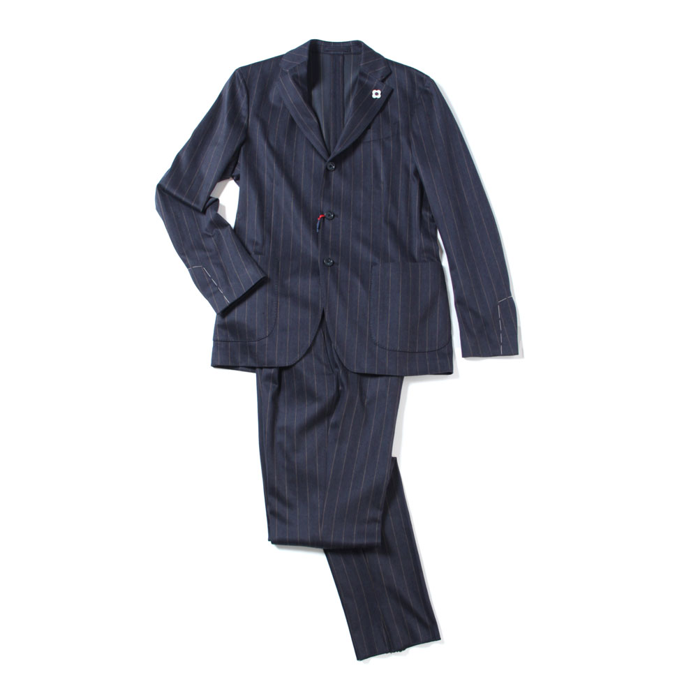 楽天市場】【40%OFFセール】LARDINI ラルディーニ メンズ ストライプ