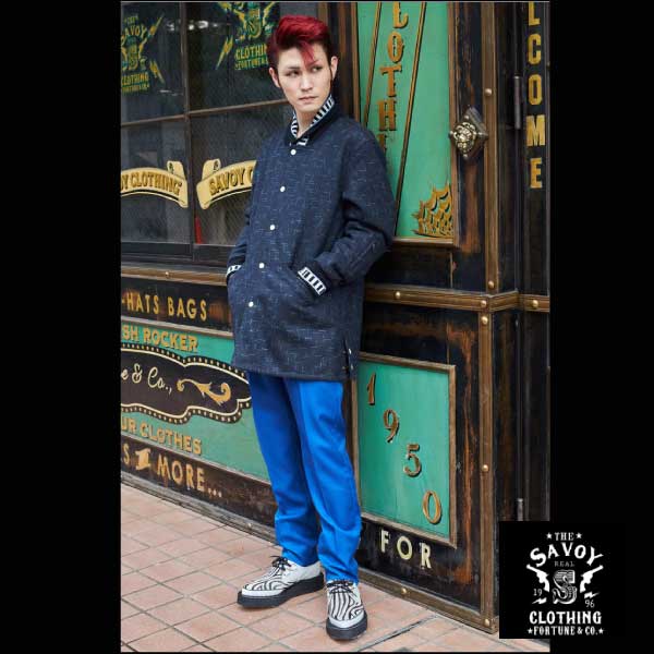 楽天市場】SAVOY CLOTHING Sax Kasuri Wool Pharaoh Coat サヴォイ