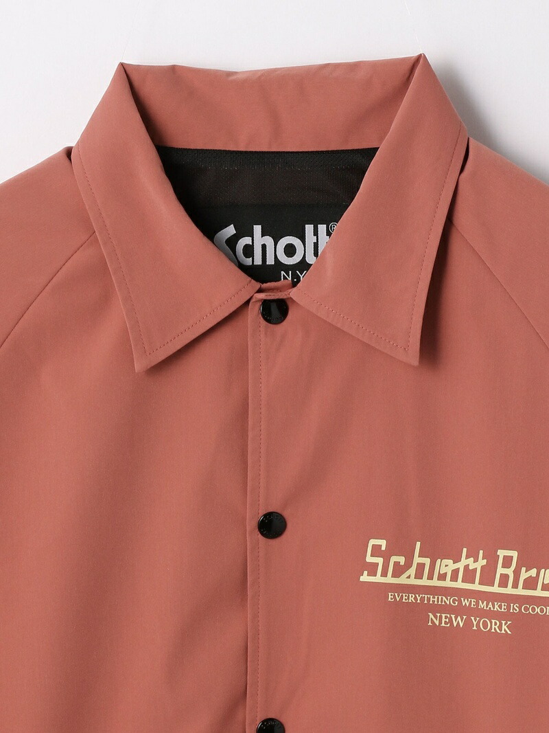 楽天市場】【SALE／40%OFF】Schott/ショット/Schott LOGO COACH JACKET