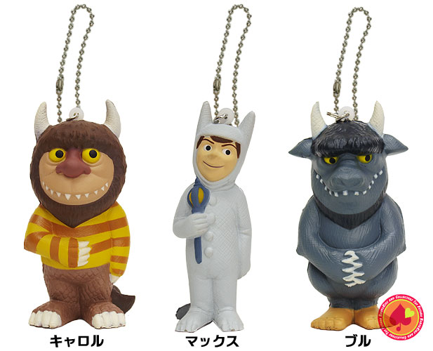 楽天市場】かいじゅうたちのいるところ スクイーズキーホルダー/Where