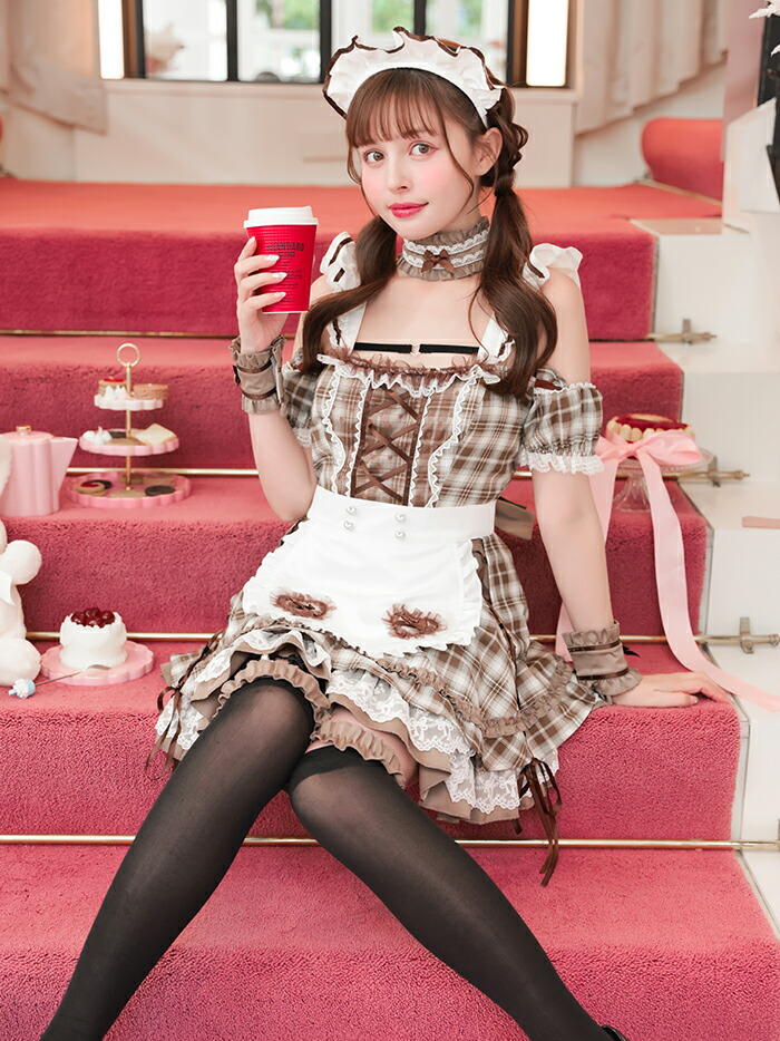 楽天市場】[正規品] メイドコスプレ メイドコス メイド コスプレ