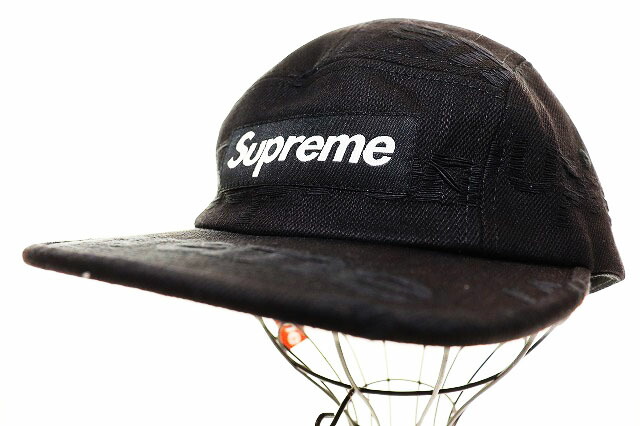楽天市場】supreme camp cap blackの通販