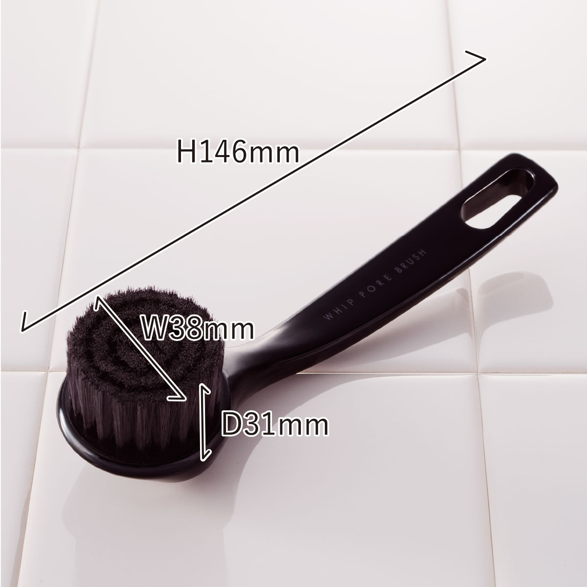 楽天市場】【 送料無料 】 洗顔ブラシ WHIP PORE BRUSH 老舗メーカーが