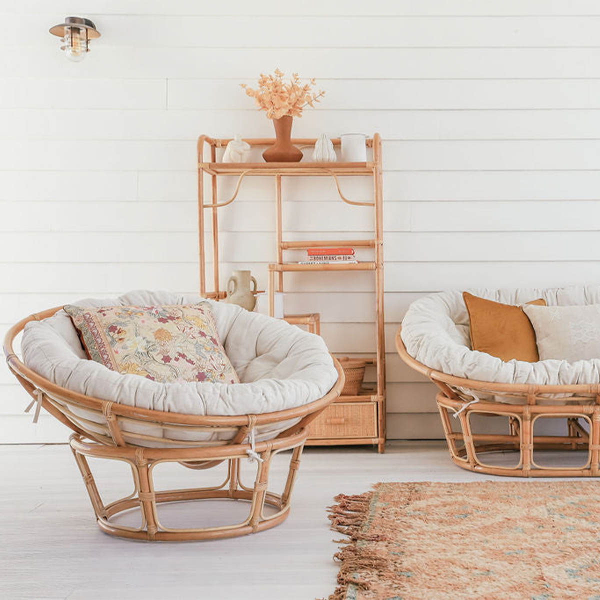 楽天市場】VeroMan ラタン編みチェア 一人掛け ソファ 背もたれ付き