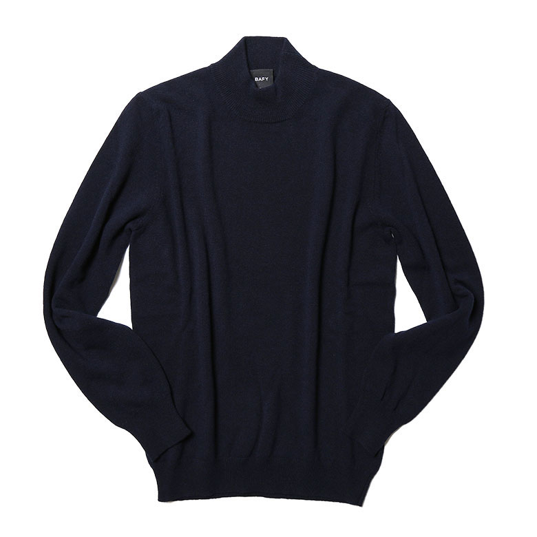 楽天市場】バフィー ニット モックネック ハイゲージ 14ゲージ メリノ