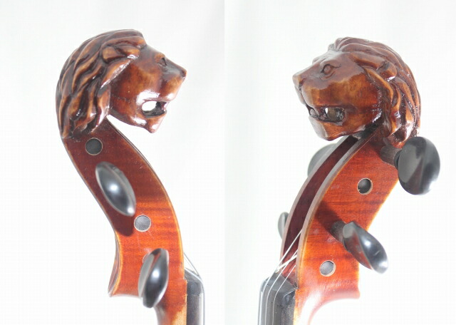 楽天市場】シュタイナー ライオン・ヘッド バイオリン 4/4 Jacob