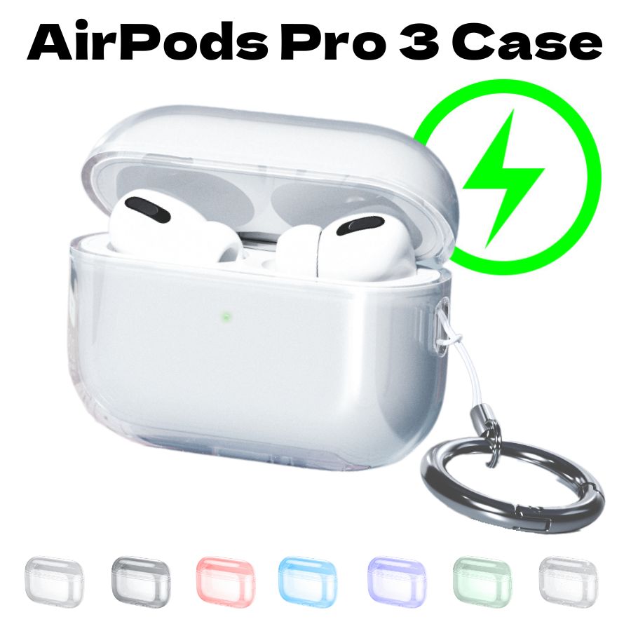 楽天市場】2025登場！AirPods Pro 3 ケース 透明 AirPods pro3 カバー