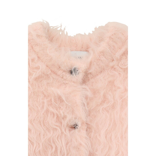 楽天市場】クラネ CLANE シャギー ショート ニット カーディガン