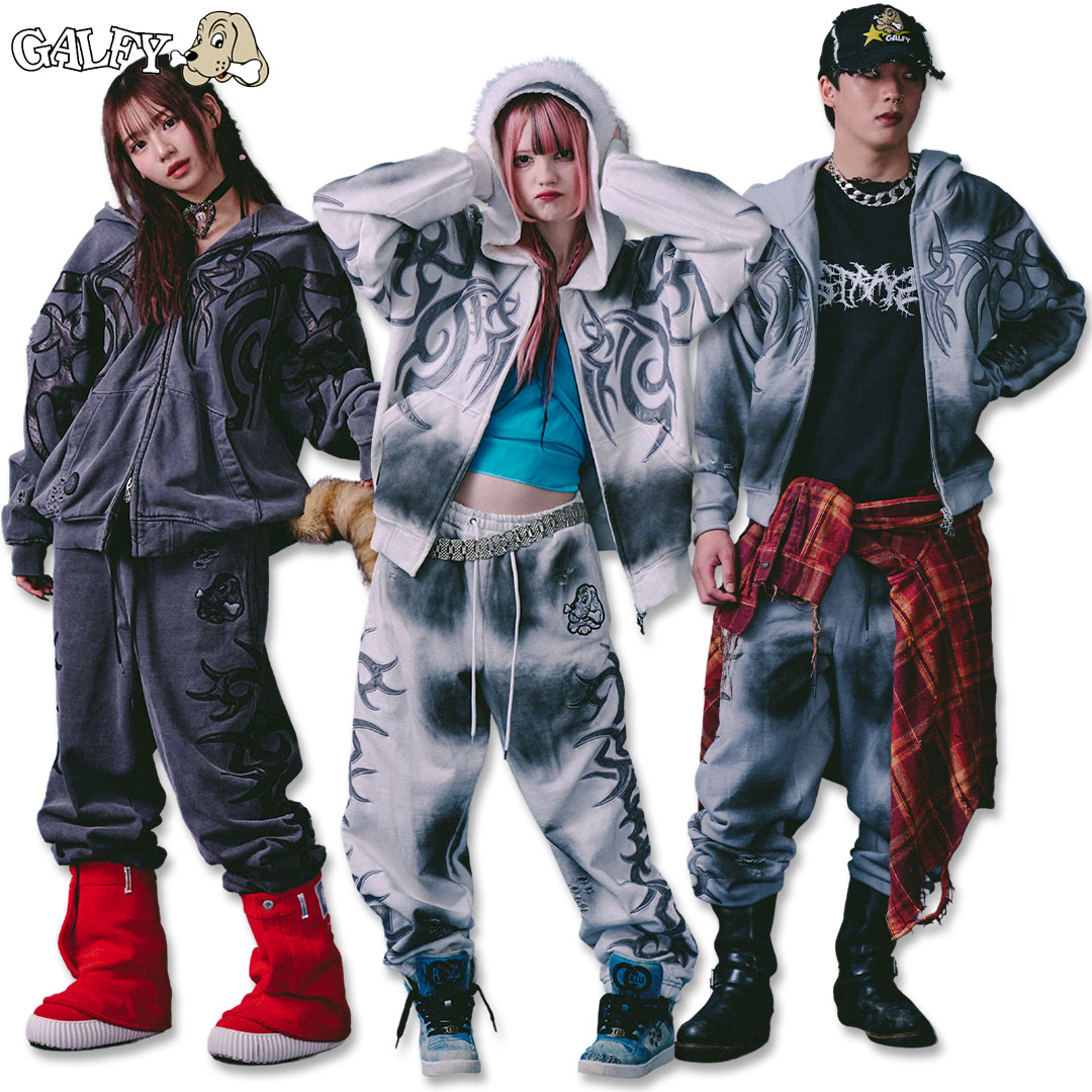 楽天市場】ガルフィー セットアップ（カラーブラック）（パーカー