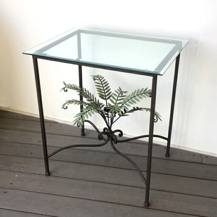 楽天市場】サイドテーブル ガラス ガラステーブル カフェテーブル
