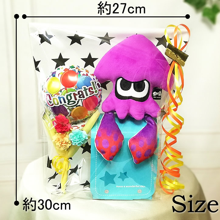 楽天市場】スプラトゥーン イカ 入学 合格 卒業 任天堂 ぬいぐるみ