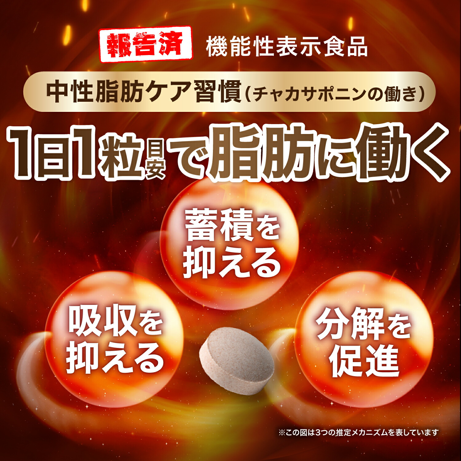 楽天市場】ダイエットサプリ 中性脂肪 サプリメント チャカサポニン 桑