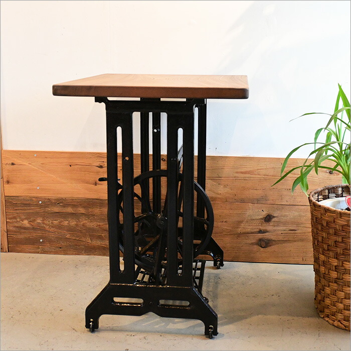 楽天市場】1点物 日本製 足踏みミシン リメイク カフェテーブル ミニ